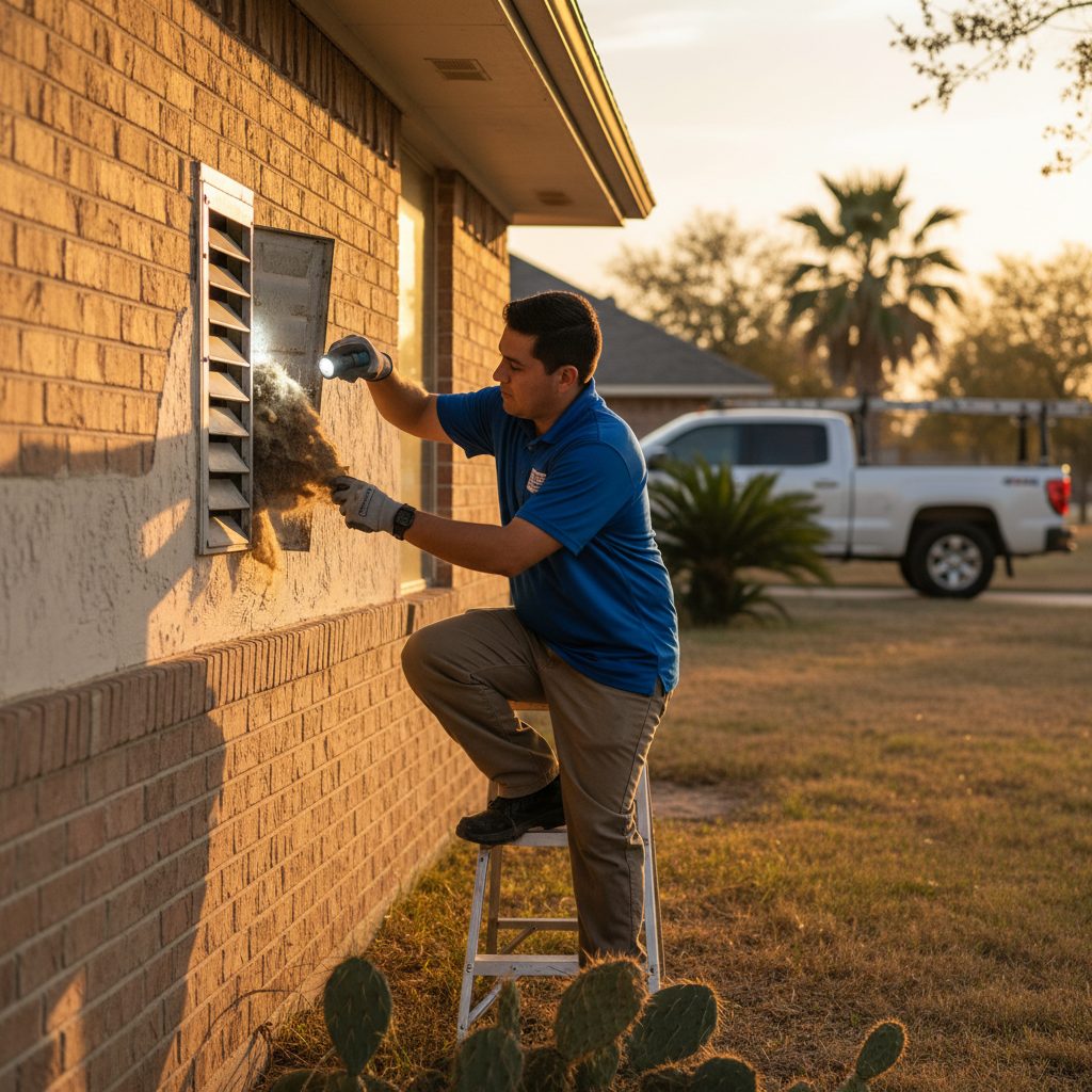 Dryer vent cleaning service in Del Valle, TX