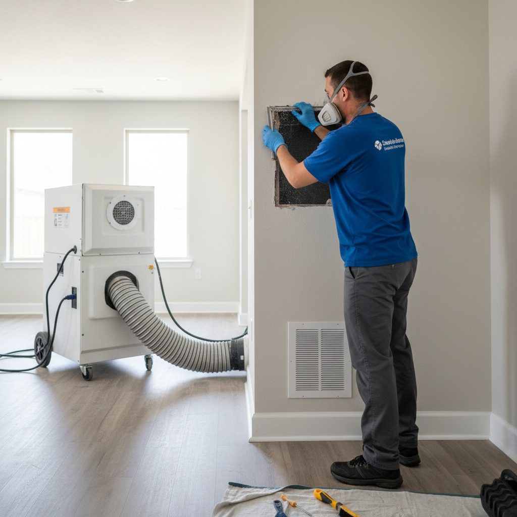 Air duct cleaning service in Garfield, TX