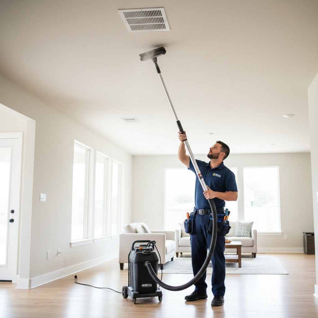 Air duct cleaning service in Niederwald, TX